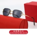 C1 gold frame black and gray film