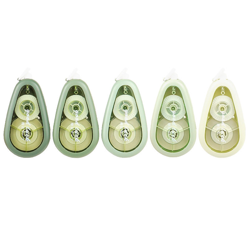 Ins high-value anti-drop gradient correction tape large-capacity multi-color smooth correction tape flip cover creative correction tape
