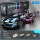 Совместимый с Lego Rambo Porsche Bugatti гоночный автомобиль с дистанционным управлением, строительные блоки, спортивный автомобиль, модель для сборки, игрушка для мальчика mini 104