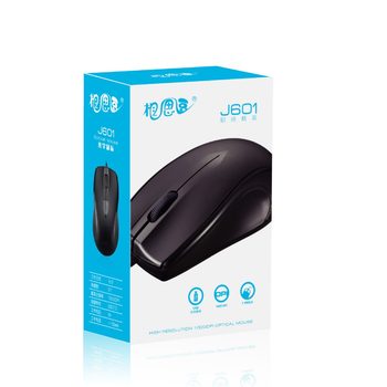 Deyilong F0 Wired Mouse USB Laptop Desktop Home Office Gaming Acacia Bean Gold Genuine