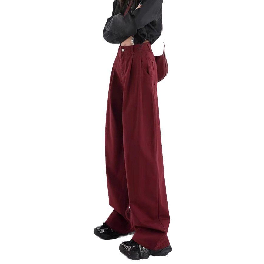 High Waisted Wide Leg Denim Pants for Women Loose Fit Ankle Length Fall Style Wholesale Available