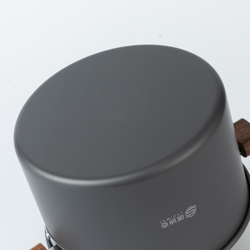 Outdoor Cookware Camping Hot Pot Jiugongge Cooking Hot Pot Camping Cooking Pot Cooking Pot Cooking Pot Cooking Utensils