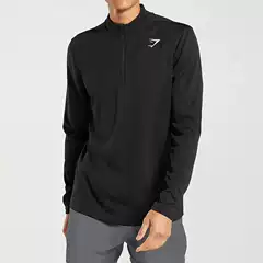 Arrival Zip Long Sleeve Fitness Sports Quick-Drying Long-Sleeved Stand-Up Collar Zipper Men's