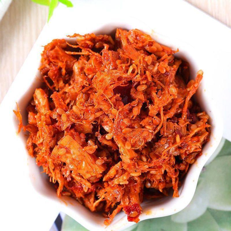 Spicy Beef Jerky Made from Beef Tendon, Individually Packaged, Popular Snack, Satisfying Beef Jerky from the Source Factory, Free Shipping