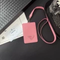 Neck Lanyard Card Holder [Pink]