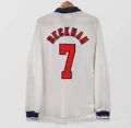 1998 england home long sleeve number 7 star