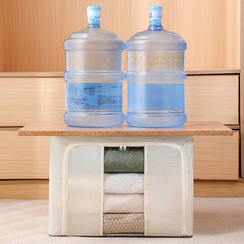 Foldable Large-Capacity Oxford Cloth Storage Box Quilt Clothes Bagna Box Wardrobe Season Clothing Storage Factory Wholesale