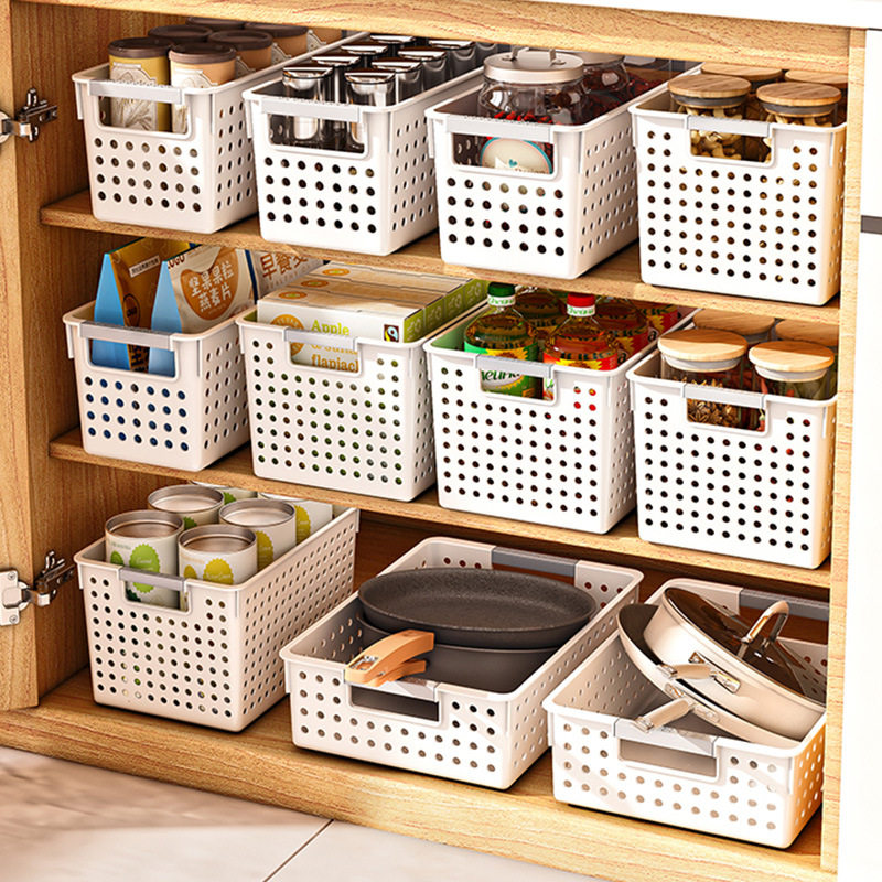 Desktop Storage Basket Sundries Storage Box Kindergarten Toy Storage Basket Book Snack Cabinet Storage Basket
