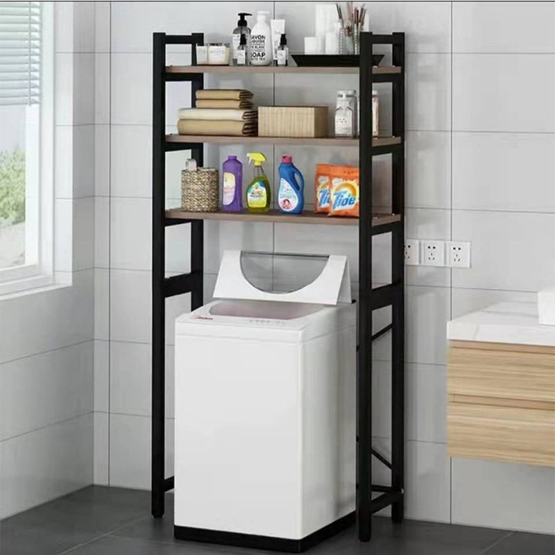Cross-border Drum Washing Machine Storage Rack Toilet Bathroom Toilet Top Rack Washing Machine Storage Rack