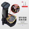 Foot-Operated Bicycle Inflator with Air Pressure Gauge for Cars and Electric Vehicles, Basketball Inflatable Pump, Portable Inflator