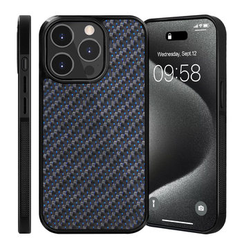 Cross Border Carbon Fiber 3K Twill Phone Case for iPhone15promax 13 14pro Apple 16 11