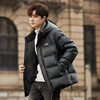 New National Standard Large White Duck down No-Wash Cold-Proof and Warm 2024 Winter Hooded White Duck down Jacket Jacket for Men 07