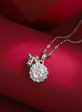 葫芦项链国潮锁骨链纯银