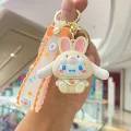 Yugui dog keychain-rabbit ears