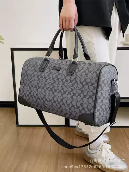 2024 Cross-border Wholesale Large Capacity Travel Bag Hand Carrying Classic New Gym Bag Boarding Luggage Bag Storage Bag