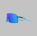 Blue frame silver logo full revo blue lens