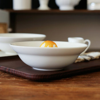 Mai Ji-Style Korean Ins-Style Sugar Water Bowl, High-Value Ceramic Straw Hat Bowl for Smoothies, Salads, Milk, Taro Puree, Ice, and Sweet Soup