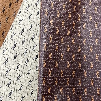 Factory Spot Hot Selling Pvc Mesh Bottom Letter Flower Leather Jewelry Mirror Box Belt Mobile Phone Case Fabric Wholesale