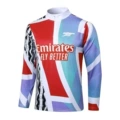 B985# 24/25 Half Zip Arsenal Red White Green Inkjet