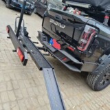 Автомобильный трехпортовый внедорожный мотоциклетный бампер, задняя рама прицепа, вешалка для фургона, легкая портативная модифицированная универсальная задняя рама