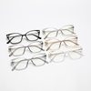 Photochromic Cross-Border Fashion Cat-Eye Glasses Frame for Women, Trendy Personality Retro Internet Celebrity European and American Anti-Blue Light Glasses for Men