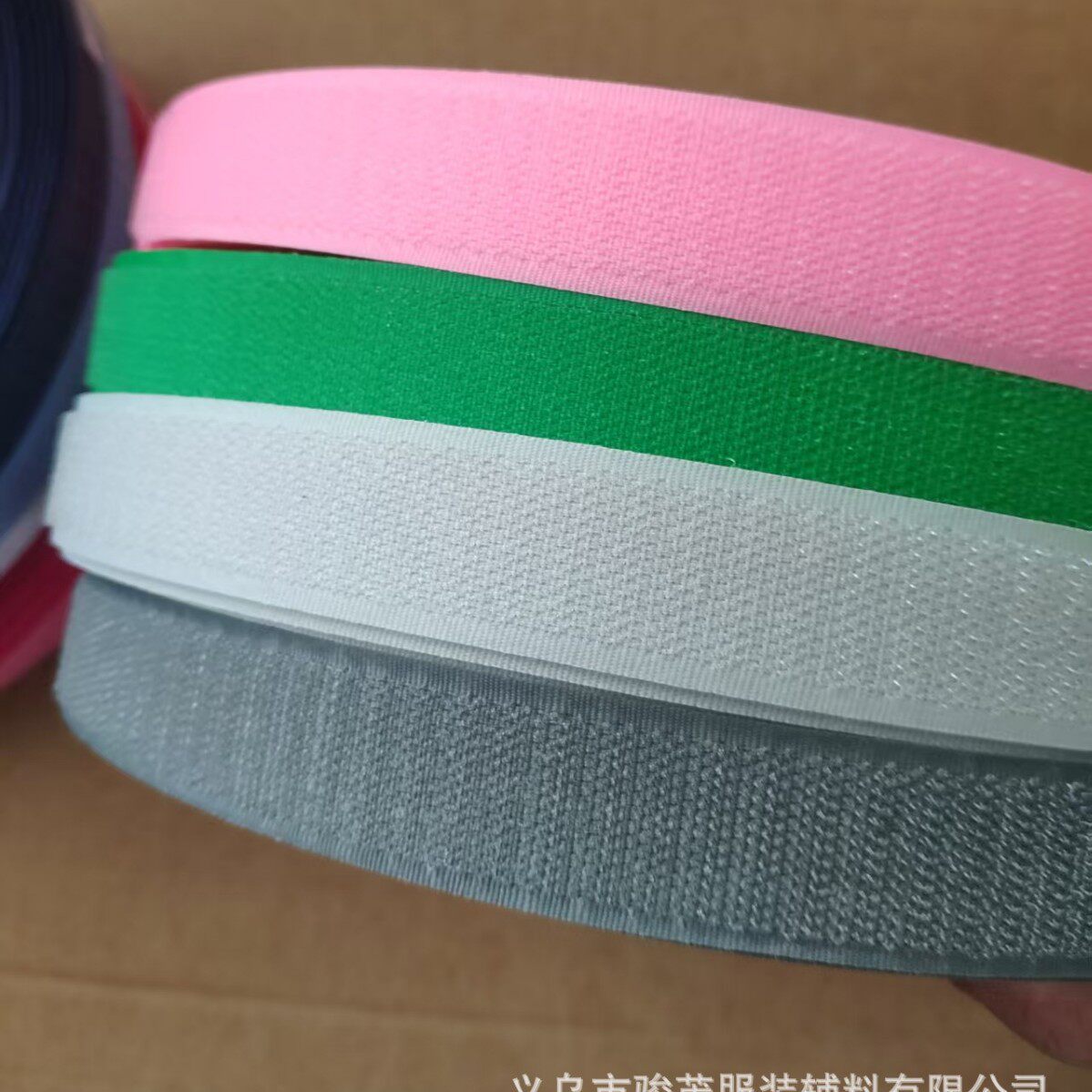 2.5 Color Velcro Luggage Clothing Sewing Velcro Tapes 240 Colors in Stock Light Gray Khaki Brown Thorns