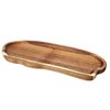 Spot Creative Solid Wood Tray Coffee Snack Cake Display Tray Creative Cloud Shape Household Solid Wood Tray