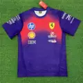 2026 Red and Blue Ferrari Crew Neck