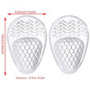 Amazon water ripple forefoot pad high heels sandals half size insoles forefoot anti-pain non-slip manufacturers wholesale