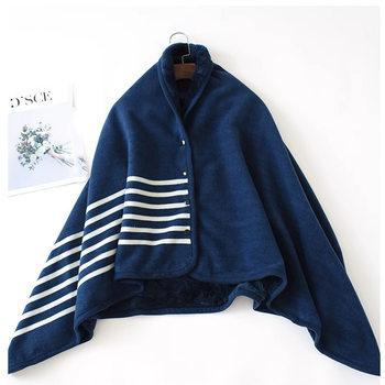 Blanket Class A Winter Thick Blanket Office Nap Blanket Buckle Multifunctional Japanese Shawl Blanket Small Blanket
