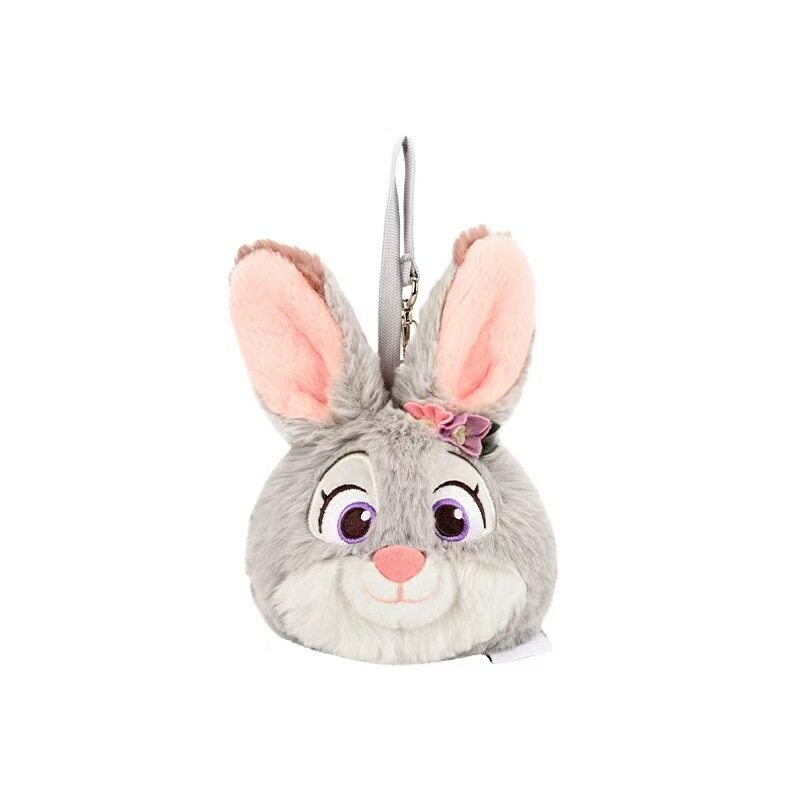 正版迪士尼草莓熊挂件史迪仔公仔毛绒玩偶朱迪尼克钥匙扣背包挂饰