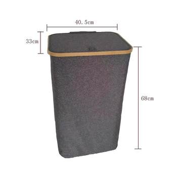 Dirty Clothes Basket Nordic Style Household Clothes Sundries Storage Basket Fabric Desktop Finishing Storage Basket Storage Basket