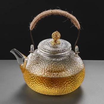 Boiling Teapot Borosilicate Glass Electric Ceramic Stove Kettle Household Health Preservation Teapot Tea Set suit Beam Tea Steaming Ware