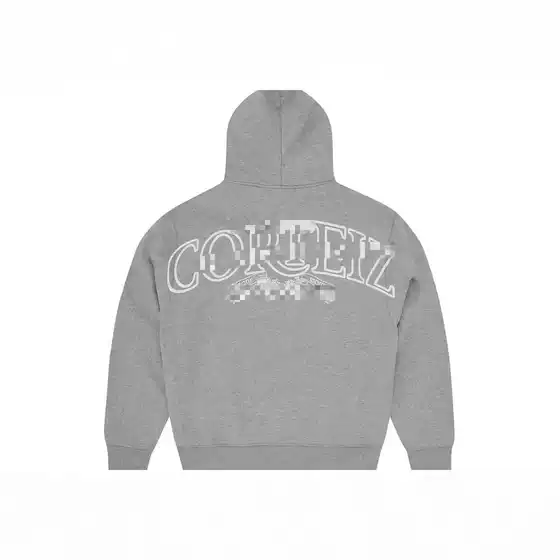 Corteiz Zip-Up Hoodie Loose High Street American Style Trendy Brand Set Printed Sweatpants Casual Versatile Set Trendy