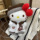 Оптовая продажа кулона HelloKitty, можно носить детскую одежду, симпатичную плюшевую куклу kt cat, кукольную одежду, юбочный костюм mini 95