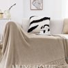 Morandi Knitted Blanket B&B Bedside Towel Blanket Decorative Towel Living Room Nap Blanket Light Luxury Sofa Blanket