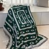 Decorative Throw Blanket Sofa Small Blanket Camping Nordic American Style Beach Towel Tapestry Export Leisure Cotton Blanket Camping