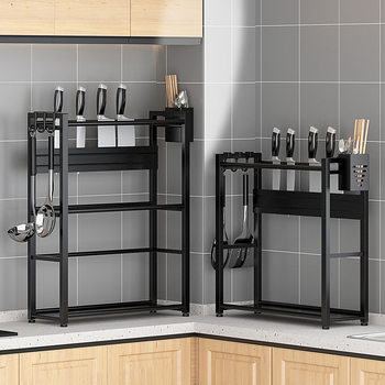 Narrow Kitchen Storage Rack Seasoning Rack Multi-Layer Seasoning Storage Rack Table Top Multifunctional Seasoning Soy Sauce Vinegar Rack