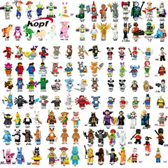 Toy Pg8222+8223 Big Boy Pg8224 Assembled Educational Particle Building Blocks Pg8225