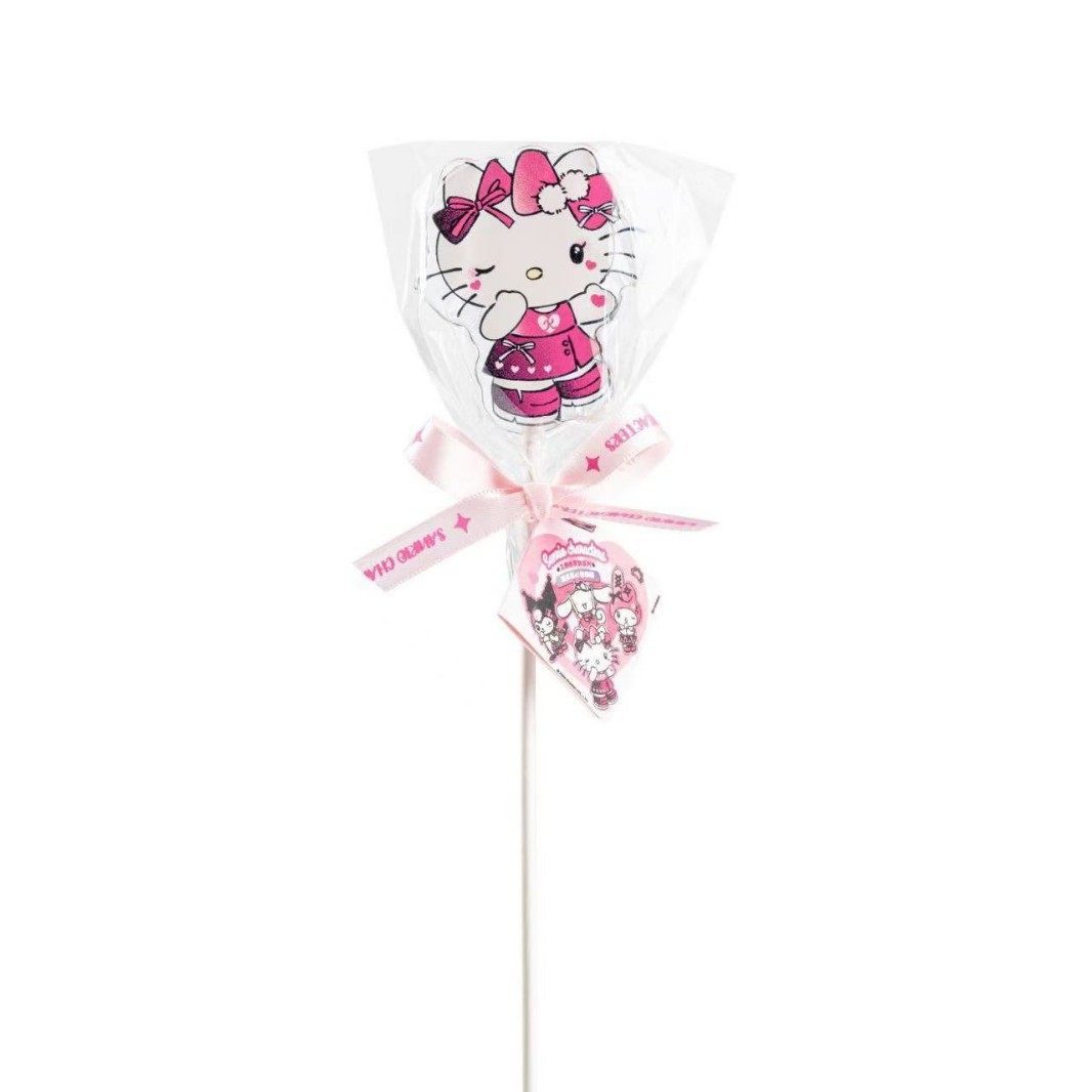 Cat Xiaoguo Aisu Sugar Lollipop Sanrio Authentic Snacks Rock Sweetheart Children's Festival German Imported Sugar