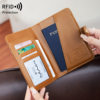 Cross-border New RFID Anti-magnetic Passbook Bag Creative Aircraft Portable ID Bag Multi-functional Travel Storage Passbook Holder