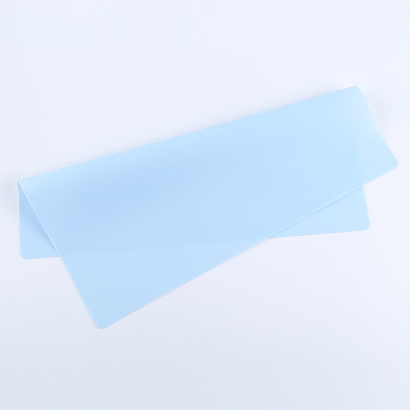 40*30 food grade temperature resistant children's Silicone Placemat baking heat insulation mat Western placemat student computer table mat