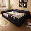 Spliced ​​Second Child Simple Family Parent-Child Oversized Family of Three or Four Multifunctional Modern Leather Storage Tatami