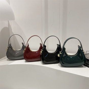 French Niche High-End Handbag 2025 New Fashion Trendy Commuter Crescent Bag Exquisite and Stylish Women's Bag