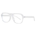 Transparent white frame white sheet
