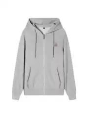 Trendy Brand Zipper Cardigan Men's and Women's Spring and Autumn American Style Couple Tops Men's Drop Shoulder Hooded Jacket