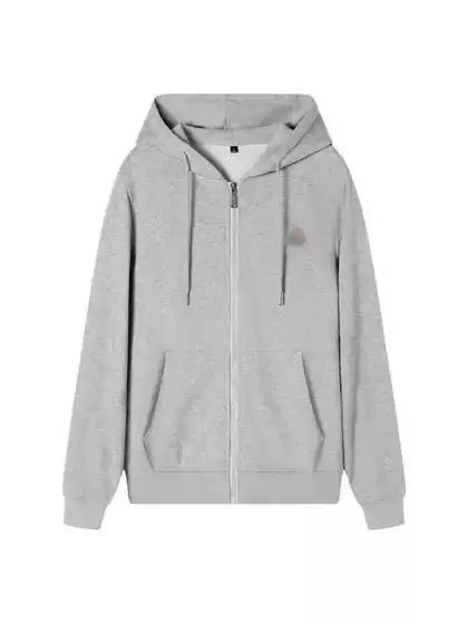 Trendy Brand Zipper Cardigan Men's and Women's Spring and Autumn American Style Couple Tops Men's Drop Shoulder Hooded Jacket