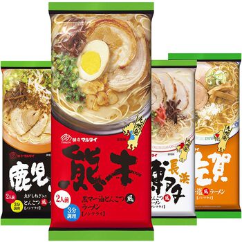MARUTAI martai Kumamoto ramen imported from Japan black sesame oil garlic flavor dolphin bone luerdao Noodles instant noodles