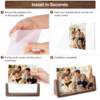 Creative Black Walnut Solid Wood U-Shaped Photo Frame Base European-Style Wooden Photo Frame Display Stand Home U-Shaped Photo Frame Ornament
