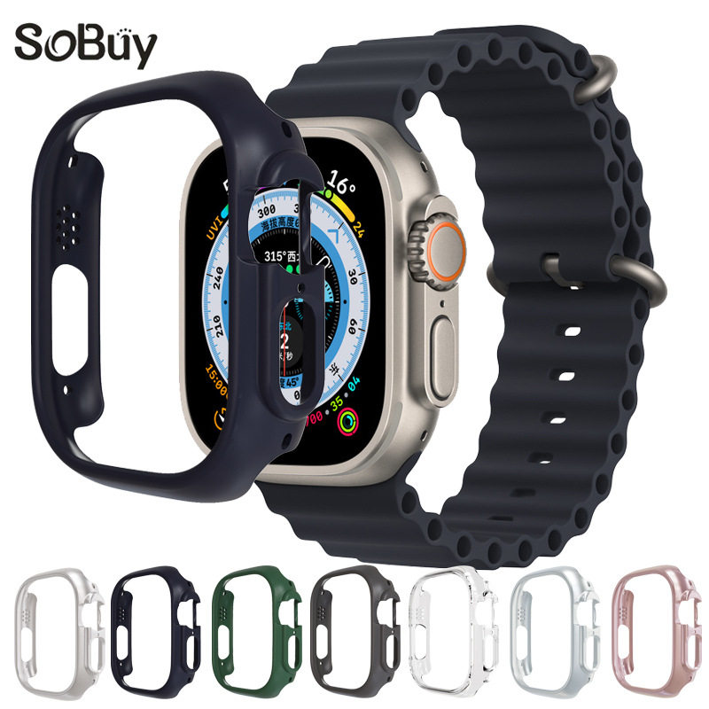 Suitable for Apple Watch 10 Ultra Matte Shell Apple Watch Case Iwatch9/8 Protective Cover Frame